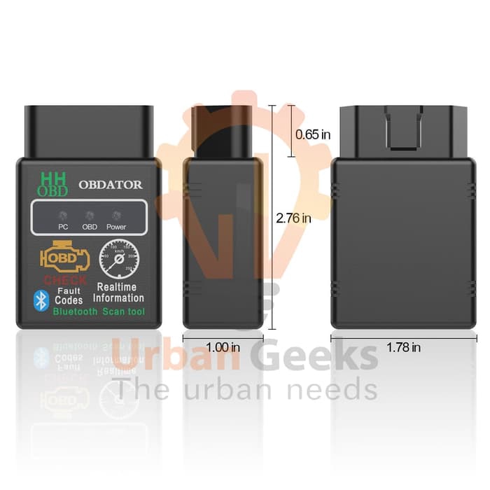 ELM327 V1.5 25K80 Chip HH OBD ELM327 Bluetooth ELM 327 OBD2 Car OBDii