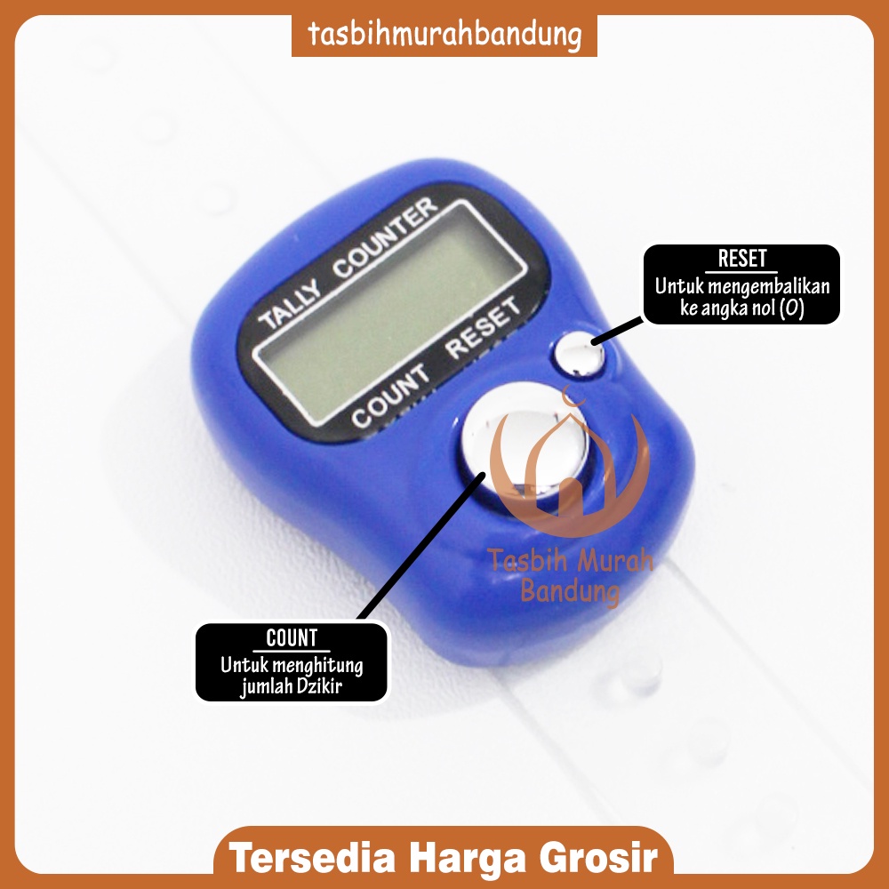 Tasbih Digital Electric Mini Kemasan Mika + Card