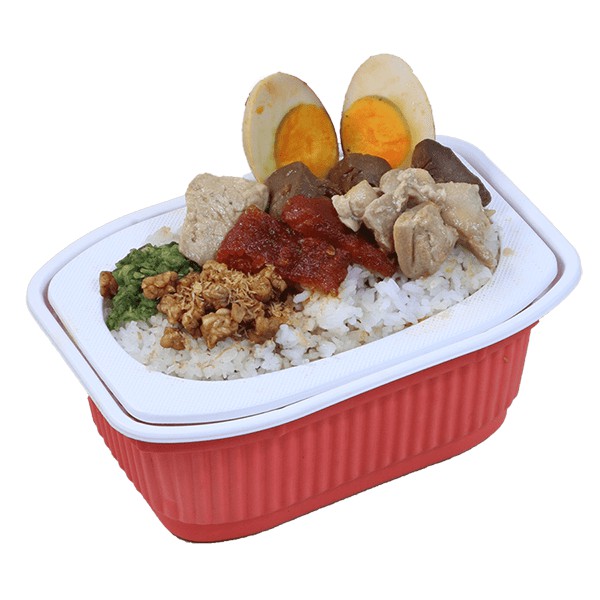 

MRE (MEAL READY TO EAT) makanan siap saji dgn pemanas MAKANKU - GUDEG