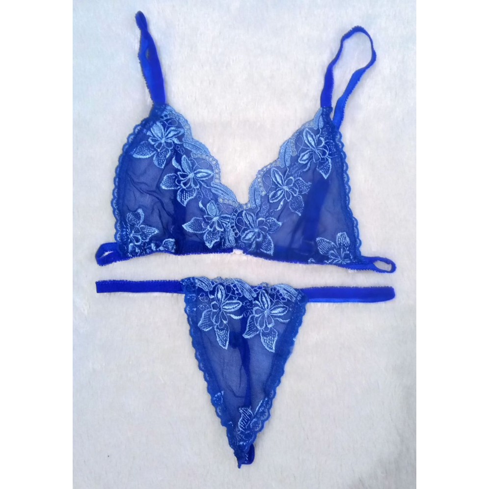 Bra Set Transparan 8374