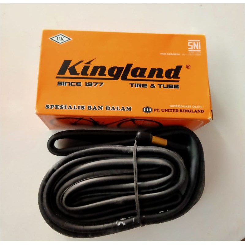 BAN DALAM SEPEDA KINGLAND 26 INCH PENTIL PANJANG(26×2.125)