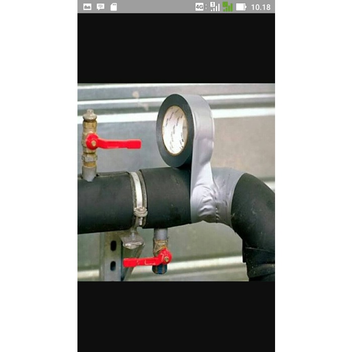 

Menakjubkan Duck Tape 3M 1910 C Silver, 2 In X 10 Mtr Hemat