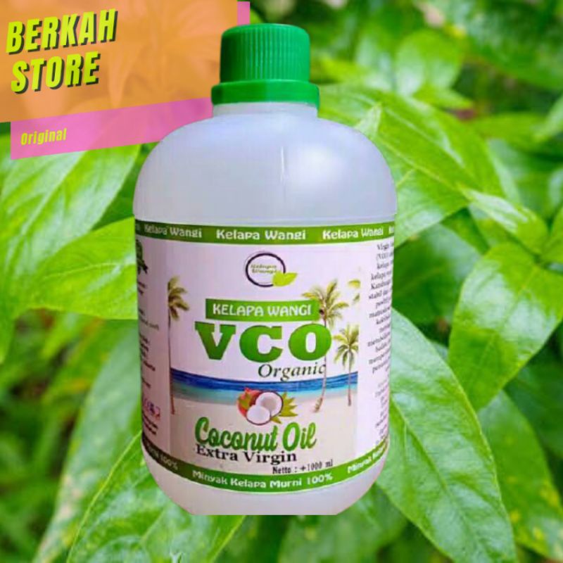 

vco minyak kelapa 1 liter stok baru