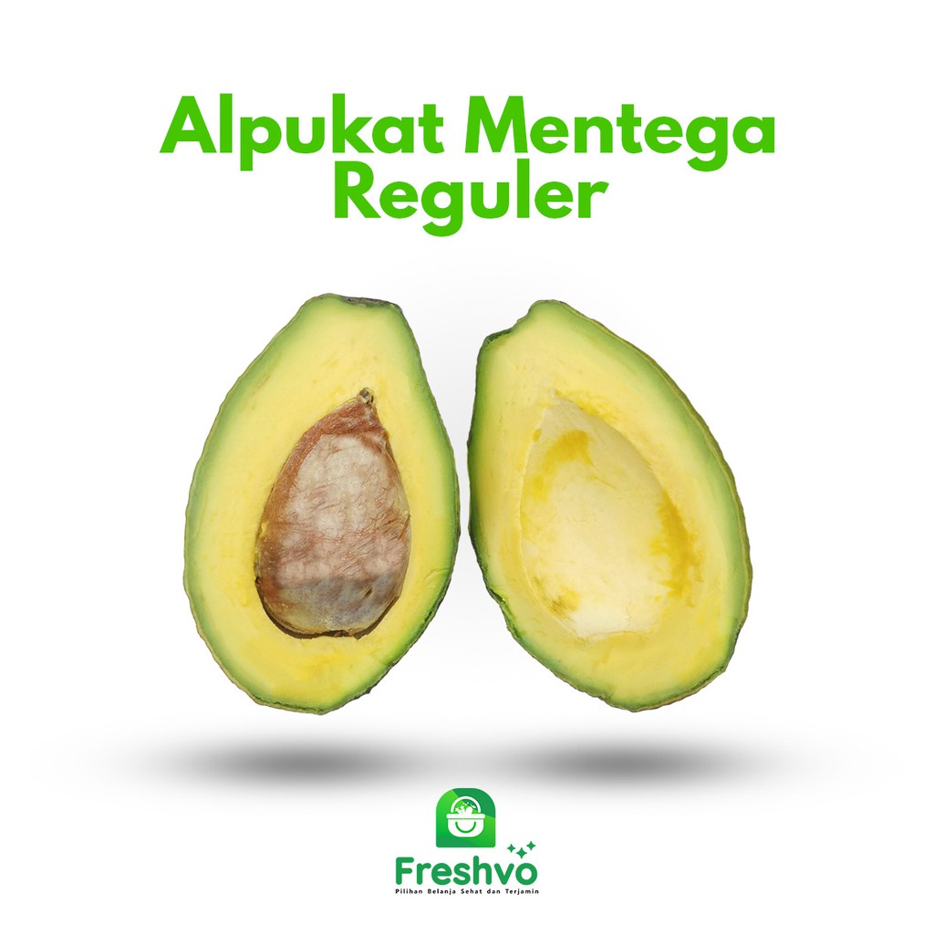 

Buah Alpukat Mentega Reguler fresh isi 5 - 6 per kg