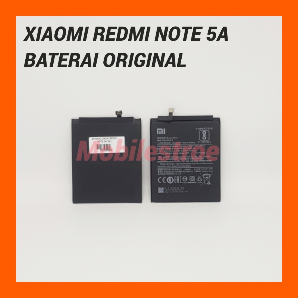 BATERAI XIAOMI REDMI NOTE 5A ORIGINAL