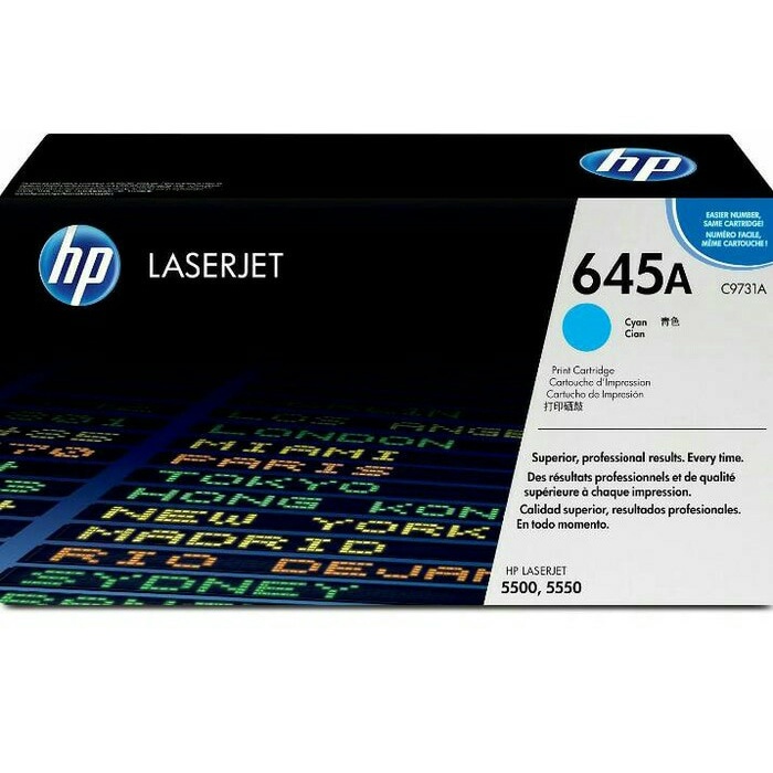 TONER HP 645A CYAN ORIGINAL