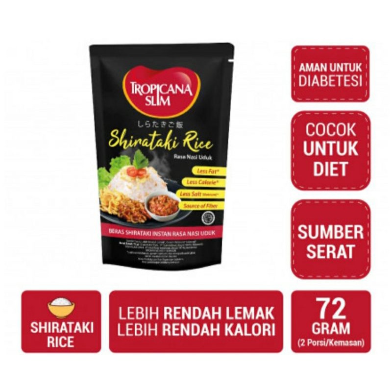 

TROPICANASLIM SHIRATAKI RICE 72g