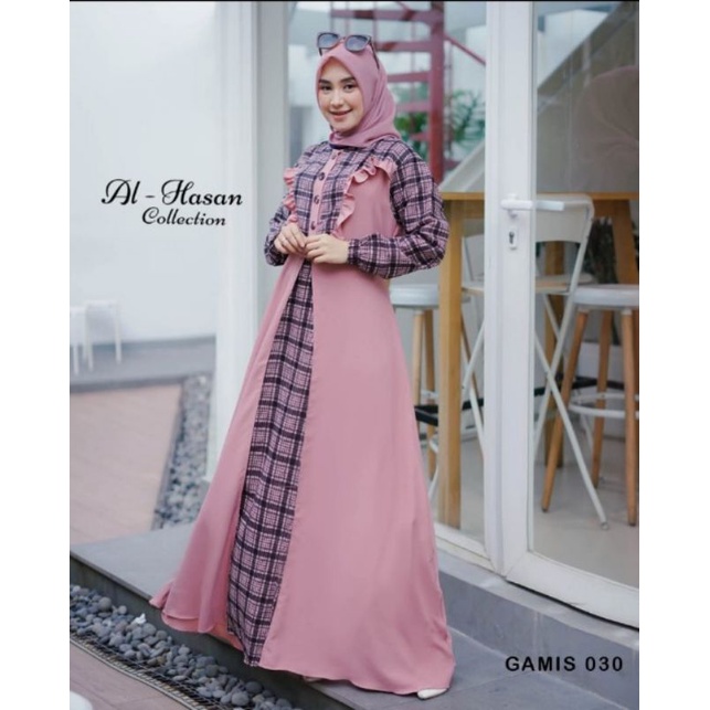 Gamis By Al-Hasan / Al Hasan Collection / Gamis Wanita Dewasa , Gamis Jumbo