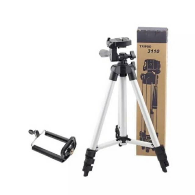 Tripod Handpone 3 Tingkat Tinggi 1meter Holder U Dudukan Hp Stand Hp Murah dan Berkualitas