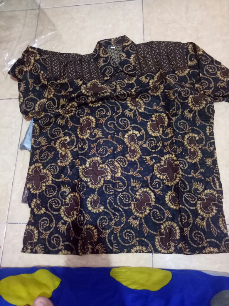 New Arrival Distro Batik Pria Bordir Sogan Hrb026 Batikaf Notoarto Batik Ipnu-ippnu Hem Pria Bel
