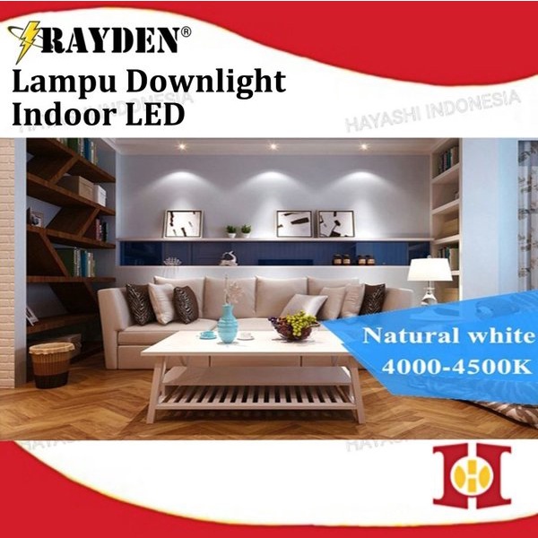 Lampu Downlight 6W 12W 18W Lampu LED Panel Light Indoor Rayden