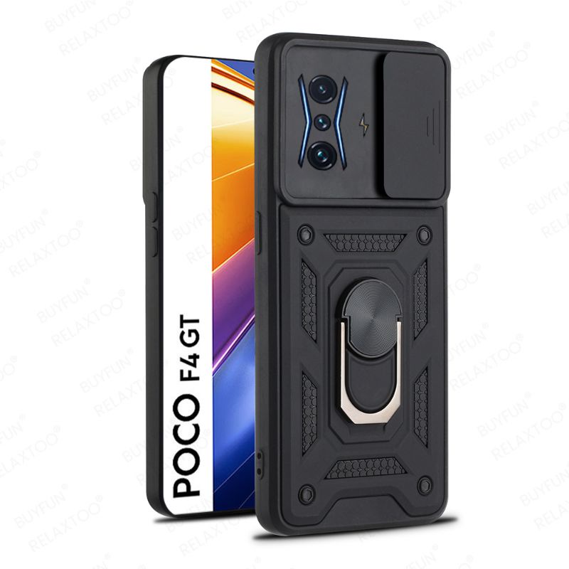 casing xiaomi poco f4 5g f4 gt camshield ring camera protect case poco f4 5g f4 gt cover