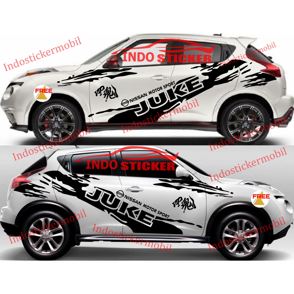 Cutting sticker stiker mobil nissan juke sticker list mobil nissan juke revolt