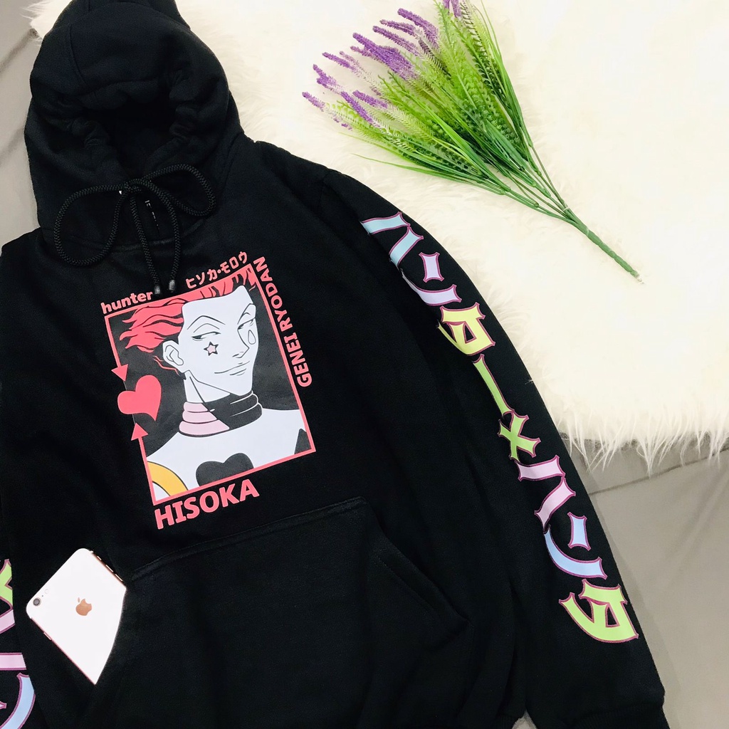 Hoodie Hisoka Genei Ryodan Hunter x Hunter Premium Unisex