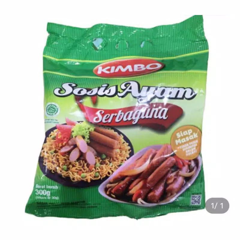 Kimbo sosis sapi / ayam siap makan 300 gram