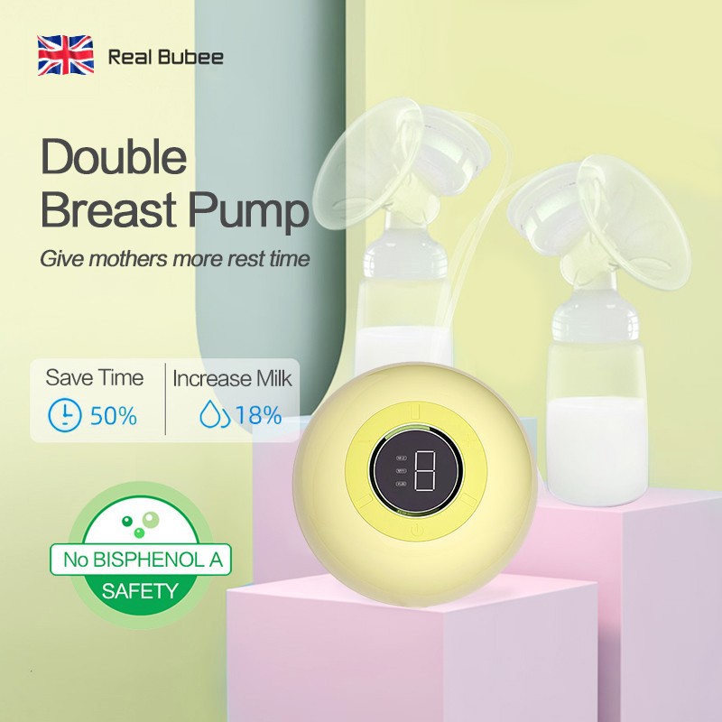 Rechargeable Real Bubee Pompa ASI 8029 Double Electric Breast Pump