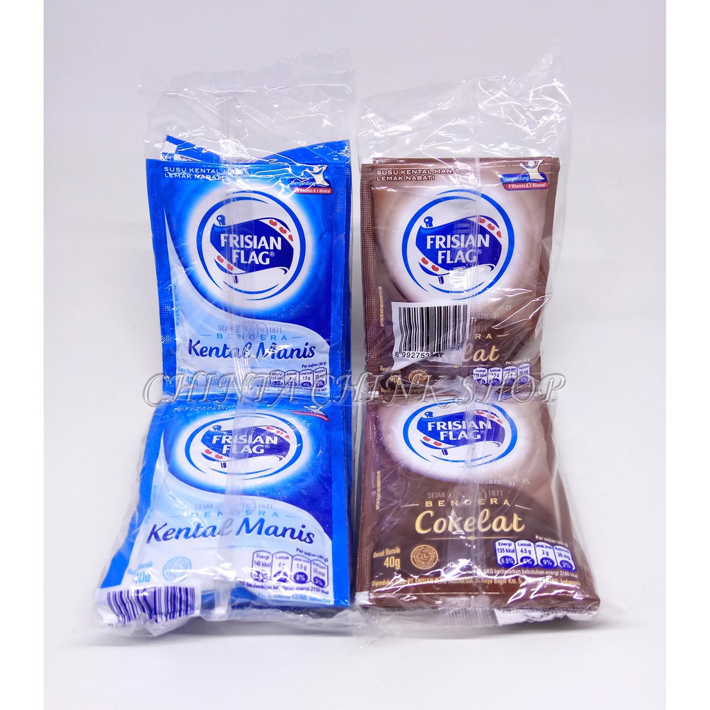 

Frisian Flag Susu Kental Manis Sachet 6 x 40 gr