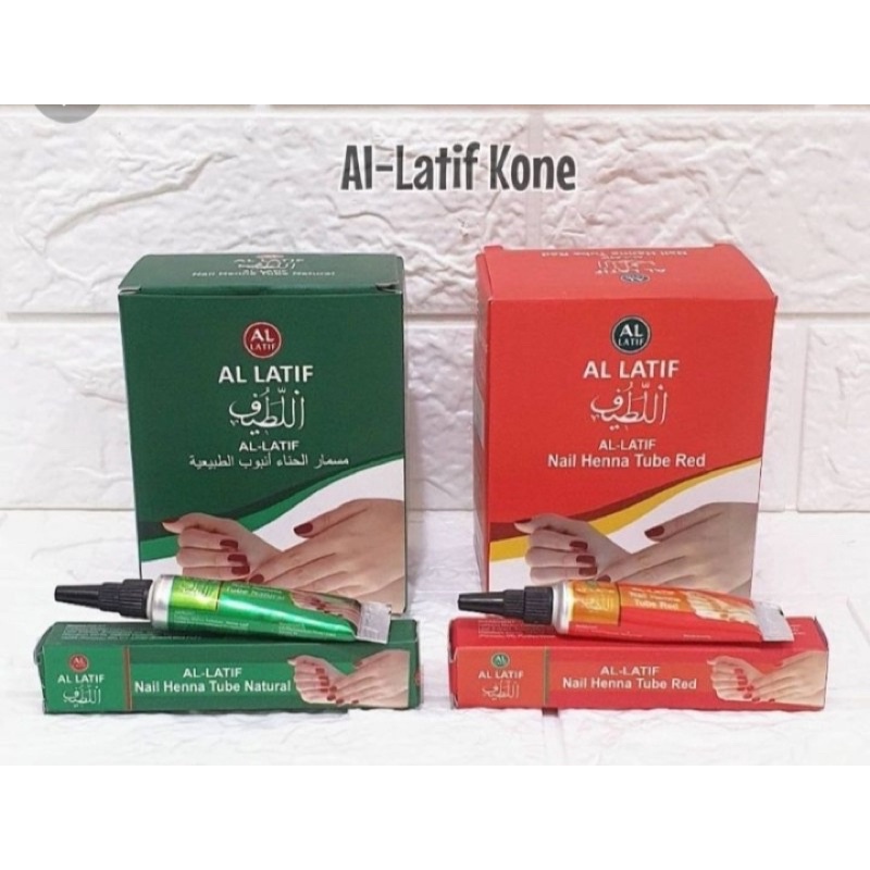 AL Latif Nail Henna Tube Red / Natural 10g