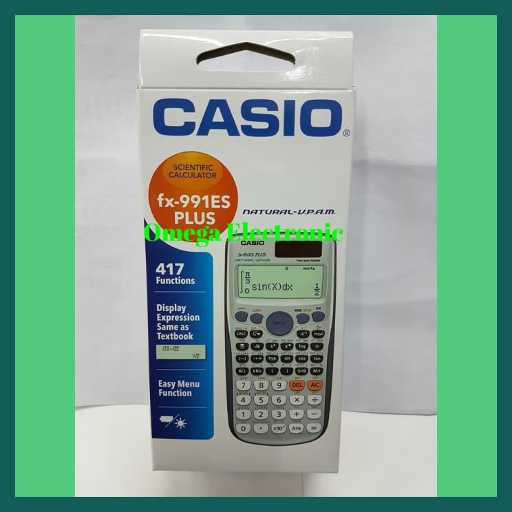 

CASIO FX 991 ES PLUS - SCIENTIFIC KALKULATOR