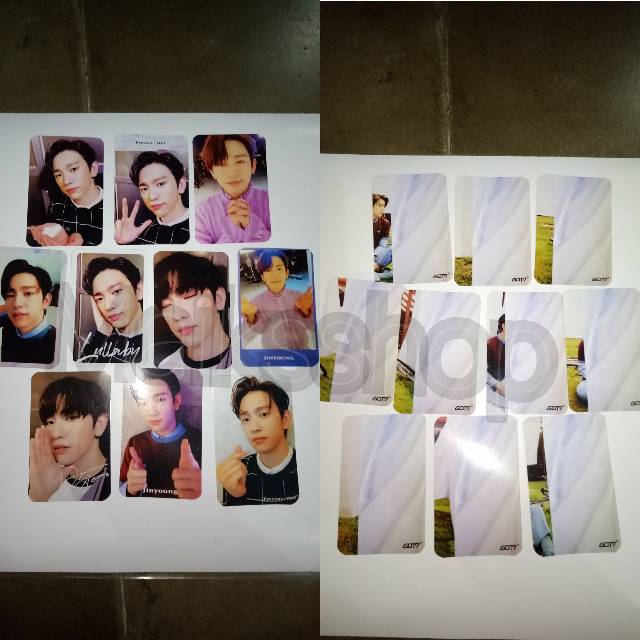 (BISA SATUAN) Got7 Present You Lullaby Mark, Jinyoung, Jackson Only Pc Kpop