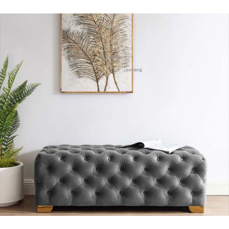 bench ottoman full kancing ukuran