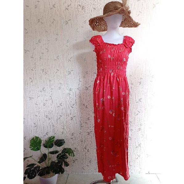 daster kerut panjang