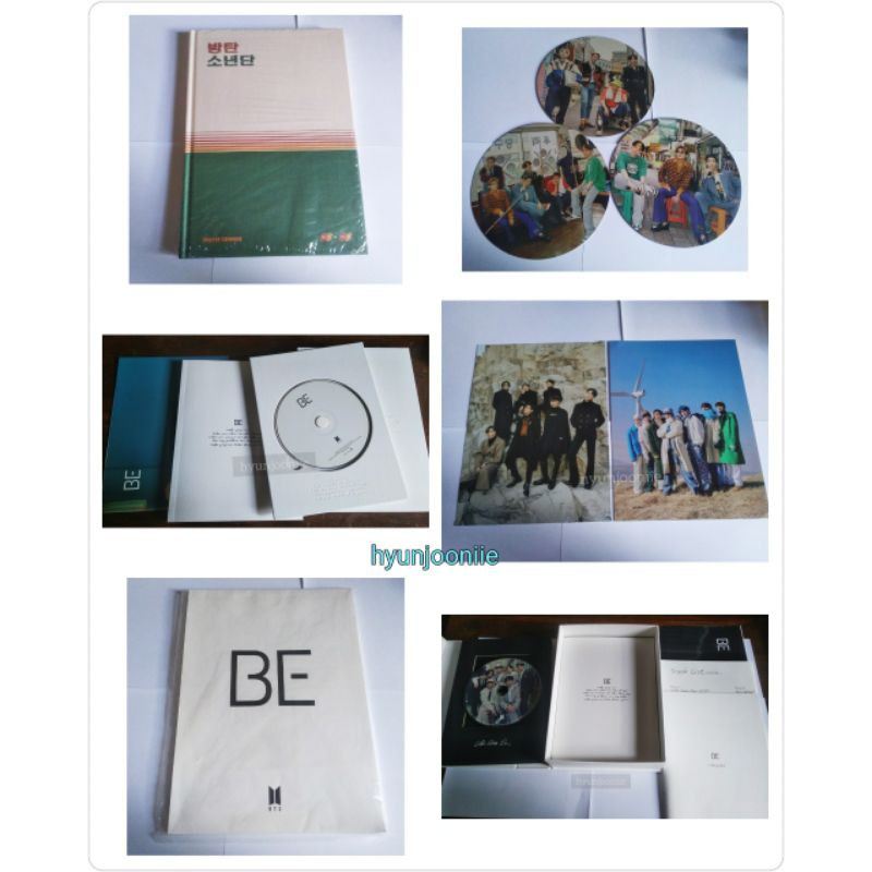 Diary BTS SG21 Gift Weverse BE Mini poster SG21 Winter Package BTS