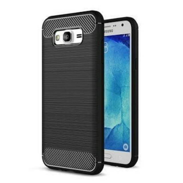 Samsung J7 Core Case Slim Carbon Soft Case Casing Fiber Samsung J7Core