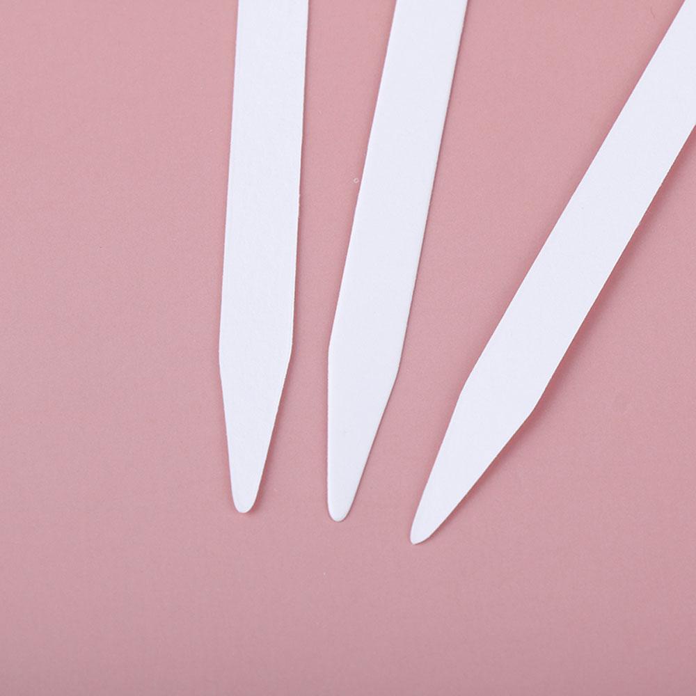 Nickolas1 Kertas Tes Parfum15 * 15mm 100pcs Kertas Parfum Stick Essential Oils Paper Strips Pointed Shaped Test aromatherapy Fragrance Test