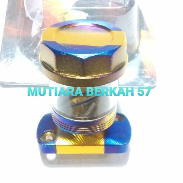 Variasi Tutup Oli Tabung Mdl Stample Master Rem Universal Motor Honda Termurah