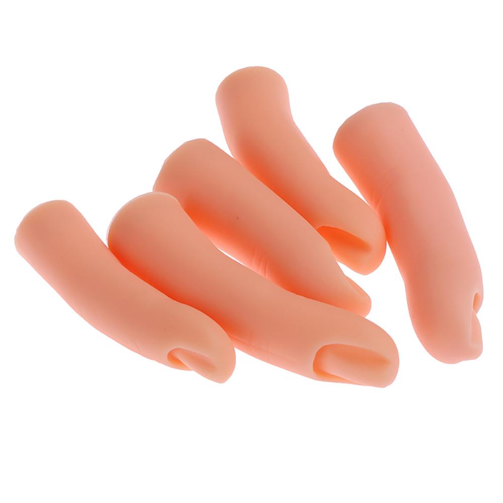Needway Fake Fingers Flexible Untuk Alat Nail Art Akrilik Gel Model Praktek