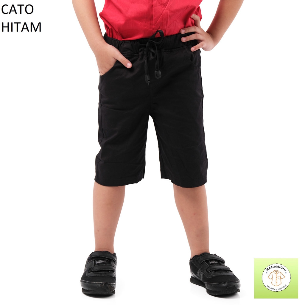 Hanamichi CATO Celana Pendek Chino Anak Motif Polos