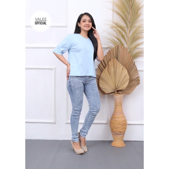 BEST SELLER OVERSIZE basic Premium Combed 30s / Baju Atasan Wanita - OVERSIZE BASIC TEE