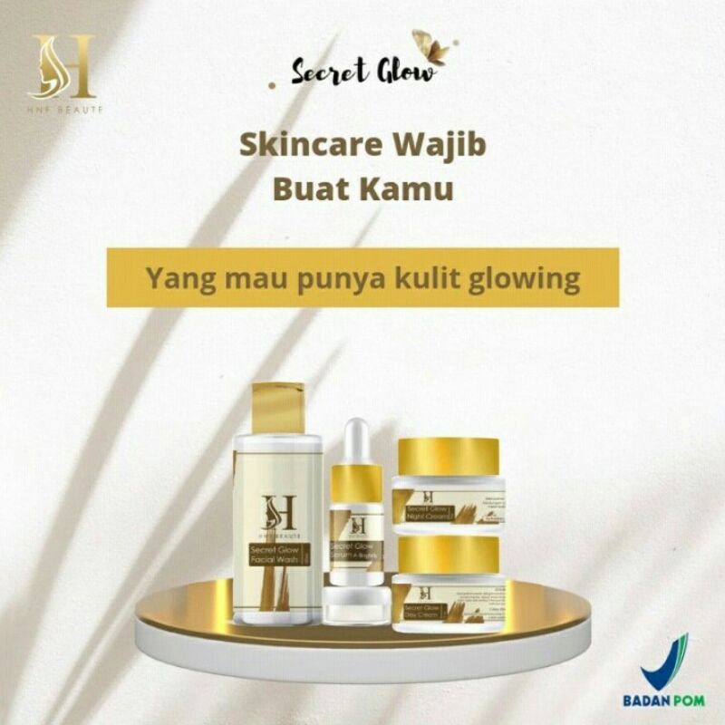 100%ORIGINAL SKINCARE SECRET GLOW ALL SKIN TYPE NEW PRICE Glowing Seketika