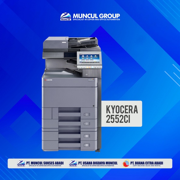 MESIN FOTOCOPY KYOCERA 2552CI MESIN FOTOCOPY  WARNA