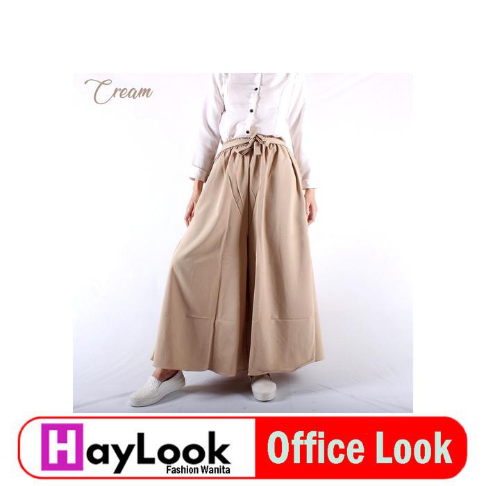 Celana Kulot Wanita Jumbo Panjang Fashion Cewek