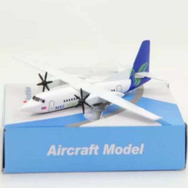 Miniatur Pesawat  MAS WINGS Fokker F-50