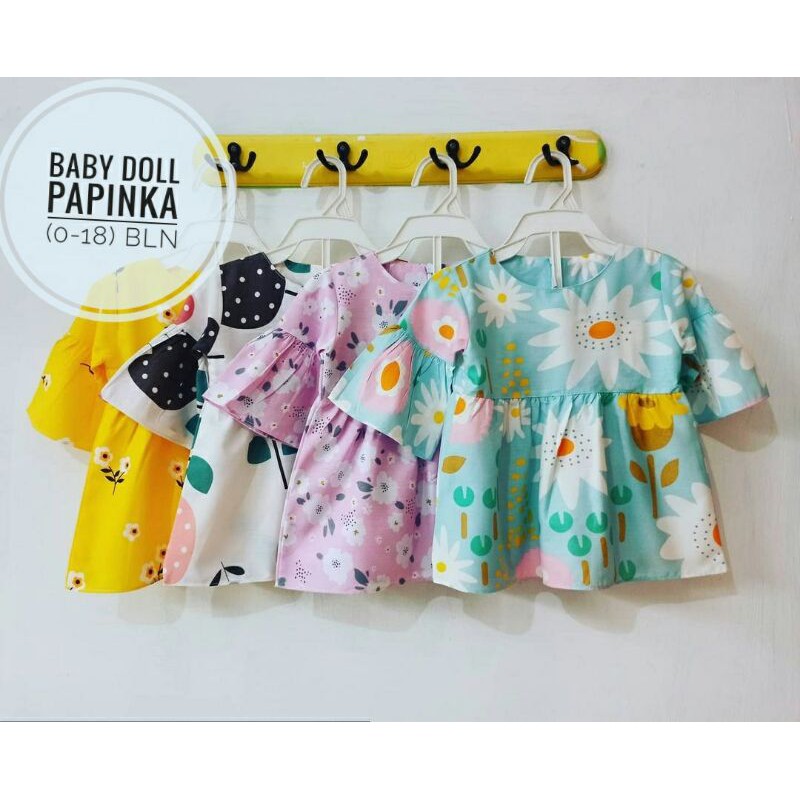 Baby doll ( 0-18') bulan / baby doll anak / baby doll keren / baby doll cantik