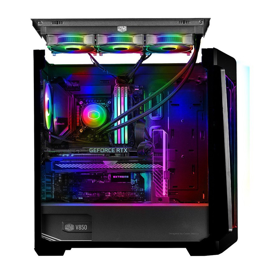 CASING KOMPUTER COOLER MASTER MASTERBOX 540 ARGB TEMPERED GLASS - PC CASE GAMING CHASSIS