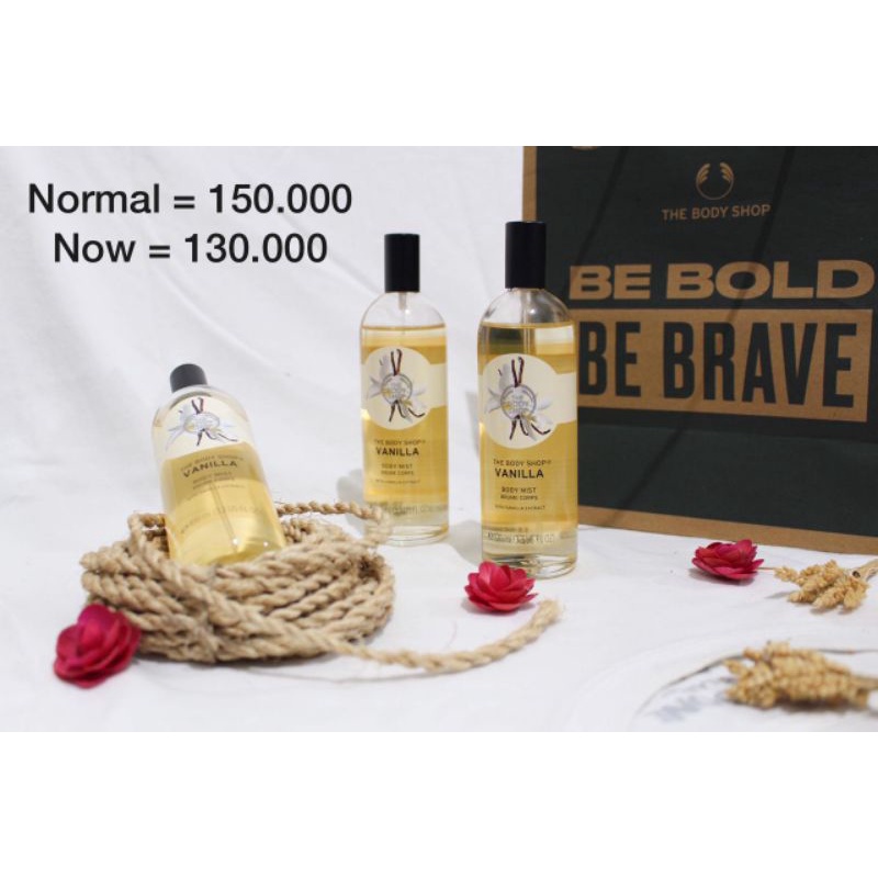 THE BODY SHOP PARFUM AROMA VANILLA 100 ML