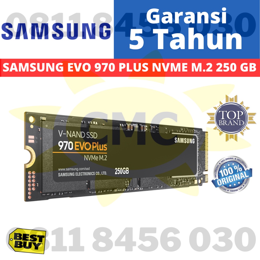 Samsung SSD 970 EVO Plus NVMe M.2 250GB 250 GB