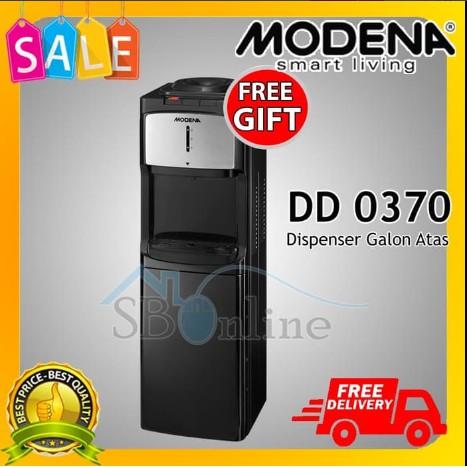 Water Dispenser Modena DD 0370 Dispenser Air Galon Atas - Top Loading