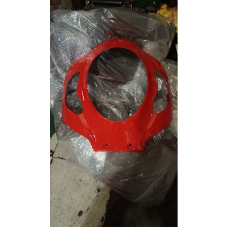 tameng lampu scoopy k2f original merah glosy kap lampu scoopy 2021-2022