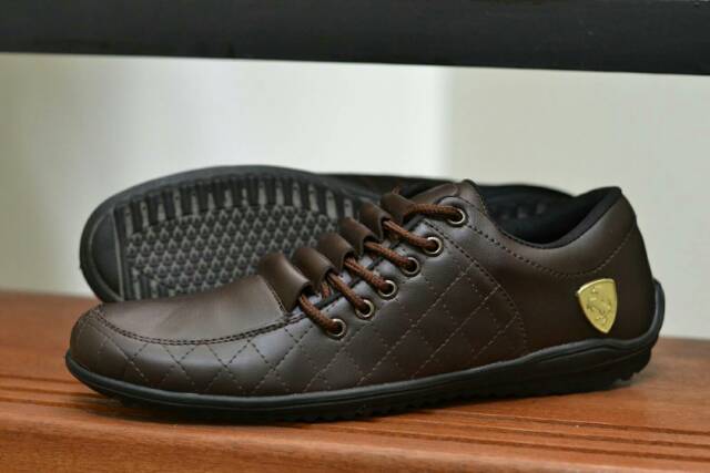 Sepatu casual pria mining formal kondangan acara sintesis
