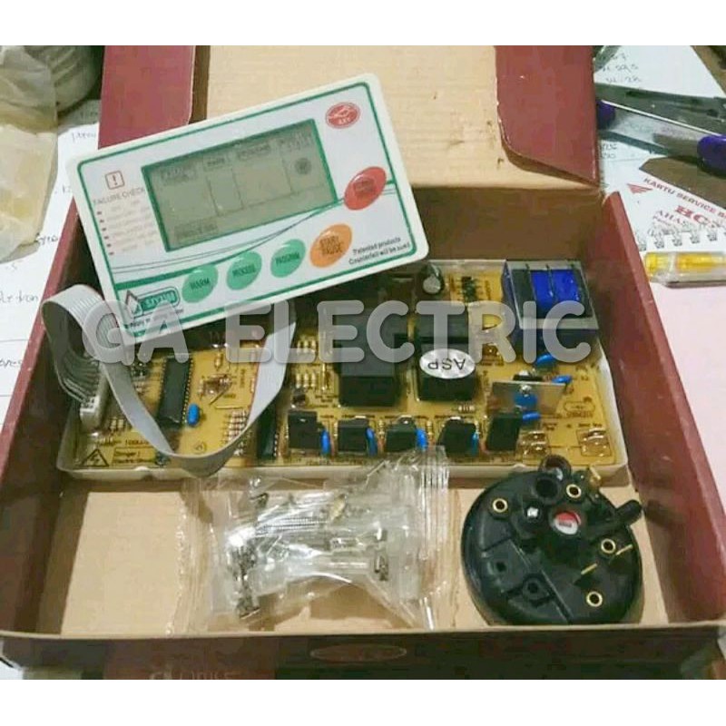 MODUL PCB SXY-3388 MESIN CUCI UNIVERSAL FRONT LOADING
