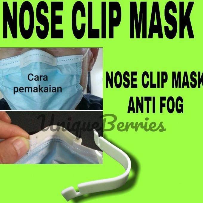 penjepit hidung masker nose clip mask antifog 90-uniqueberries-1 Juara