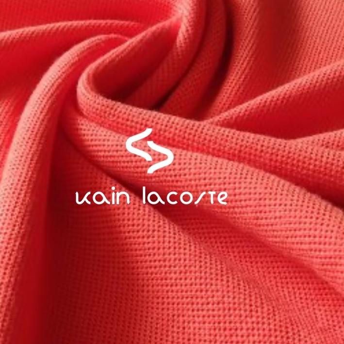 【F⚡ASH SALE✅】 Bahan Kain Lacoste / Pique 20s - Bahan Baju Polo - Premium Quality - 0.5meter 5.5 Prom
