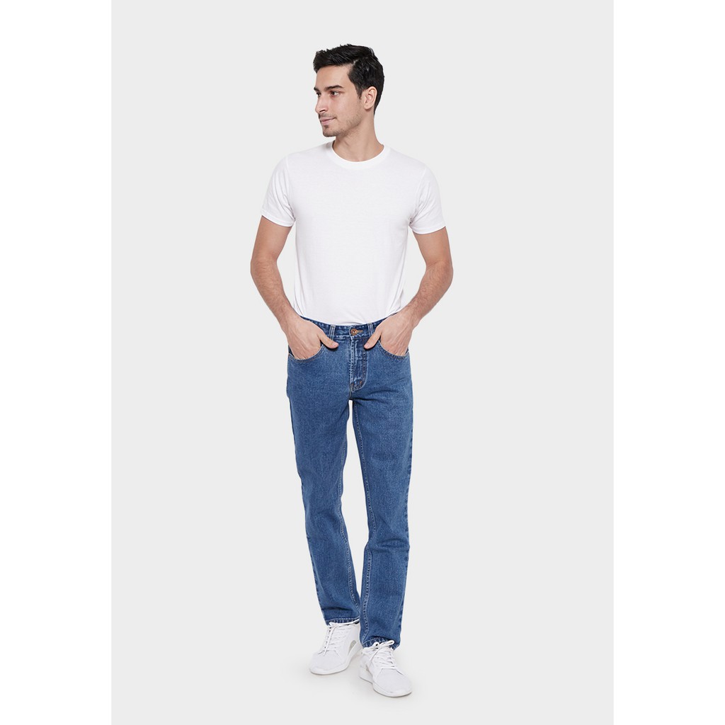 JBBoss Celana Panjang Jeans Tango Denim Regular Fit (Blue) / Ramayana Jatinegara