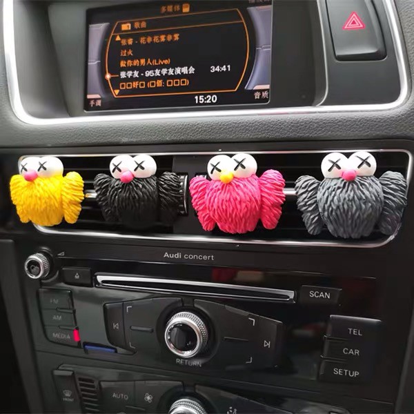 PARFUM PEWANGI MOBIL KAWS ELMO ORIGINAL FAKE SCENTS