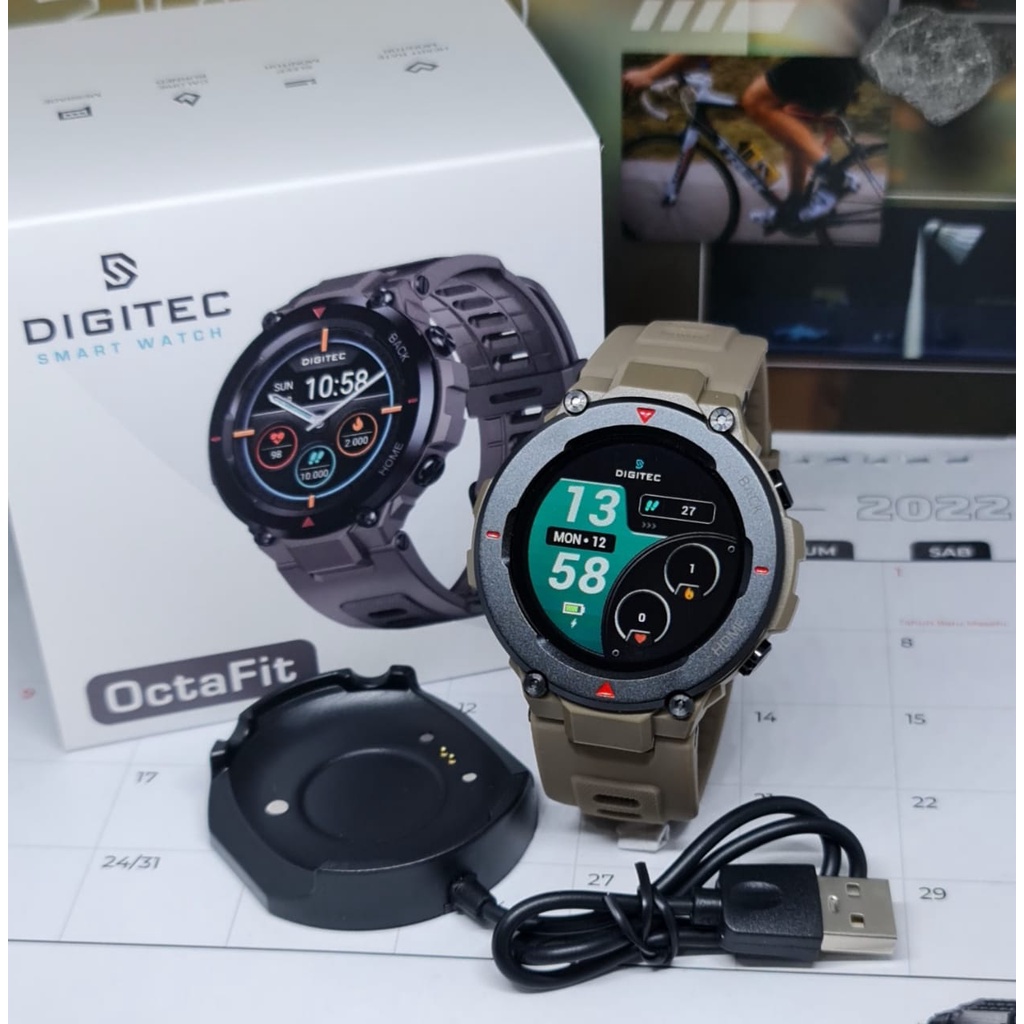 Jam Tangan Pria Digitec OctaFit Original